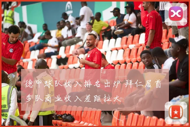 德甲球队收入排名出炉 拜仁居首 多队商业收入差距拉大